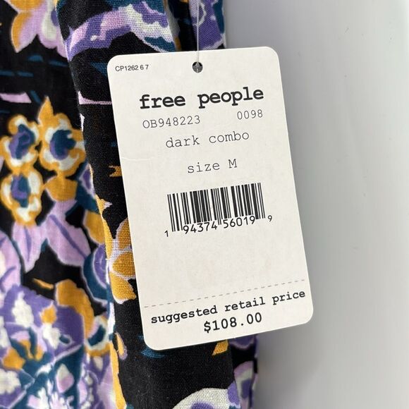 Free People Summer in Tulum Tunic NEW Women’s Size Medium New With Tags - Picture 4 of 11